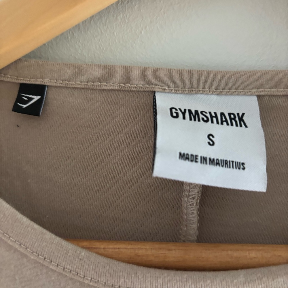 Gymshark Strength Conditioning Long Sleeve T-Shirt Vanilla Beige Women’s small - Picture 3 of 8